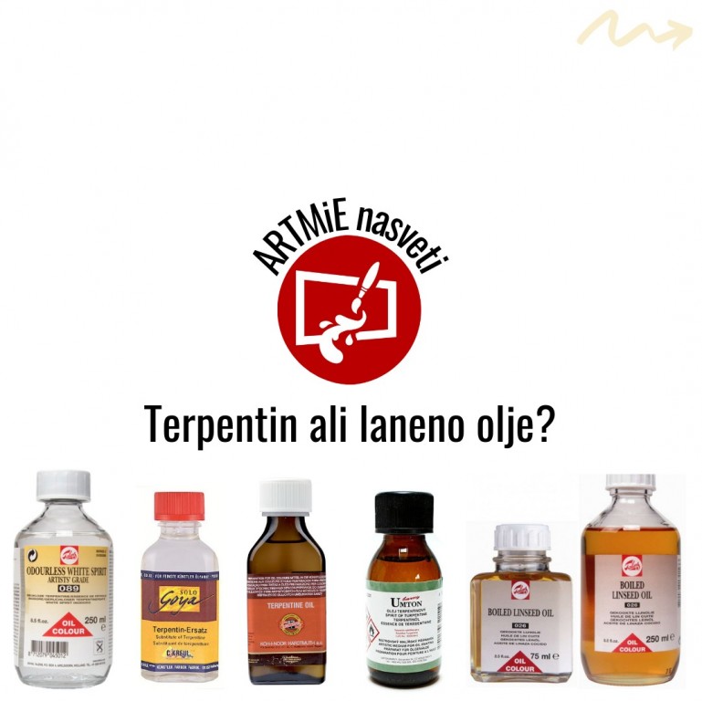 Večna dilema - terpentin ali laneno olje?