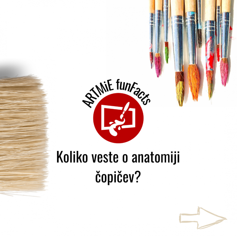 Koliko veste o anatomiji čopičev?