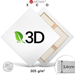 3D slikarsko platno na okvirju EKO light