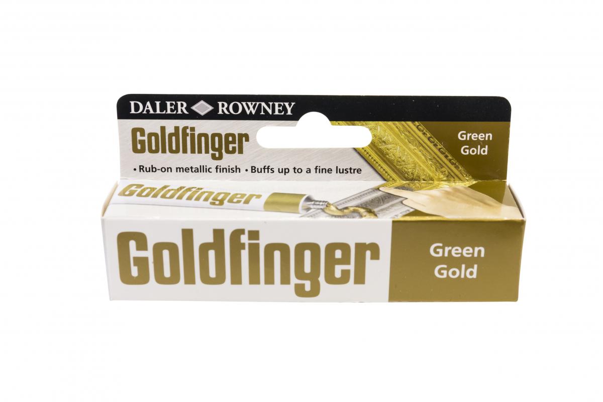 Pasta z efektom Goldfinger - green gold