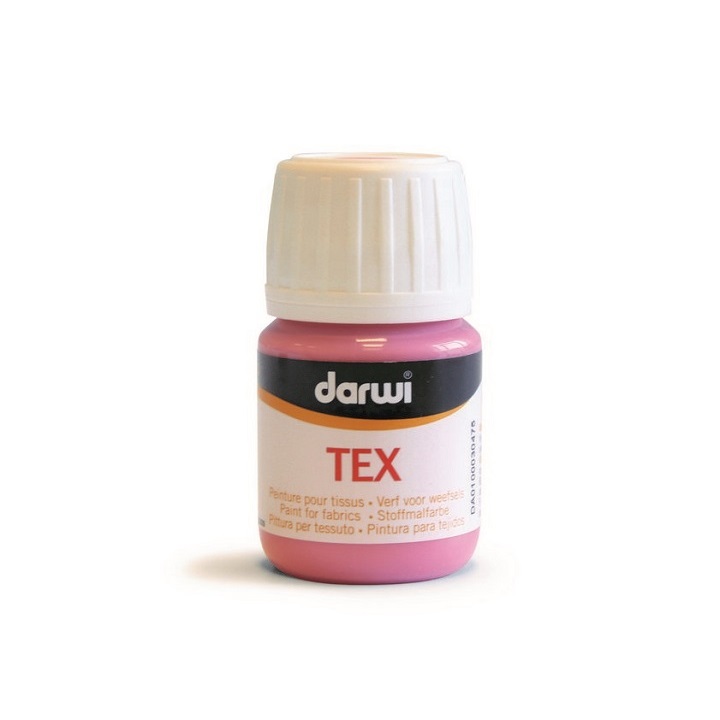 Barva za tekstil DARWI TEX 30ml - izberite odtenek