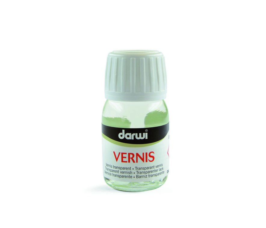 Transparentni lak 30ml z leskom