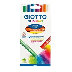 Oljni pasteli GIOTTO OLIO MAXI 12 kom