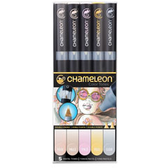 Set flumastrov Chameleon 5 kom - Pastel Tones