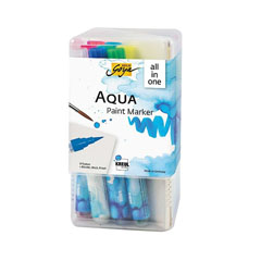 Set akvarel flumastrov Aqua Solo Goya Powerpack All-in-one 
