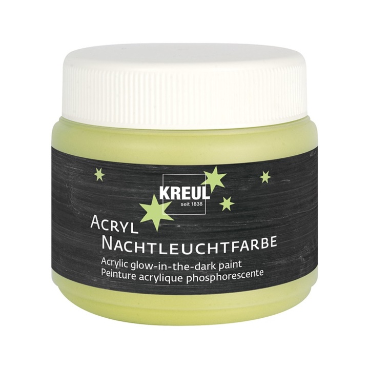 Akrilna barva KREUL svetleča v temi 150 ml
