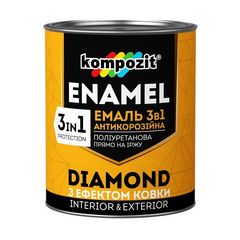 Antikorozijski emajl 3 v 1 KOMPOZIT DIAMOND 2,5 l - različni odtenki