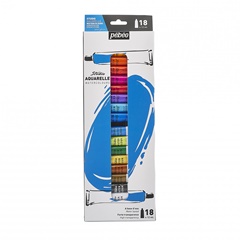 Komplet akvarelnih barv Pebeo Studio 18 x 12 ml