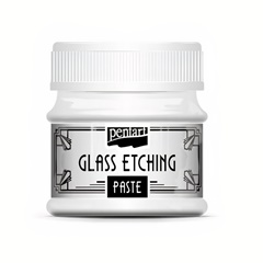 Pasta za gravuro na steklu Glass Etching Pentart 50 ml 