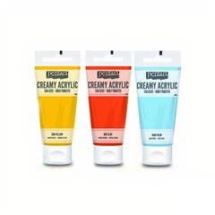 Kremasta akrilna barva polsijoča Pentart 200 ml / različni odtenki 