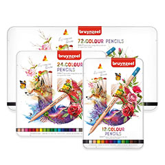 Barvice bruynzeel Expression Series v pločevinasti embalaži / različni kompleti