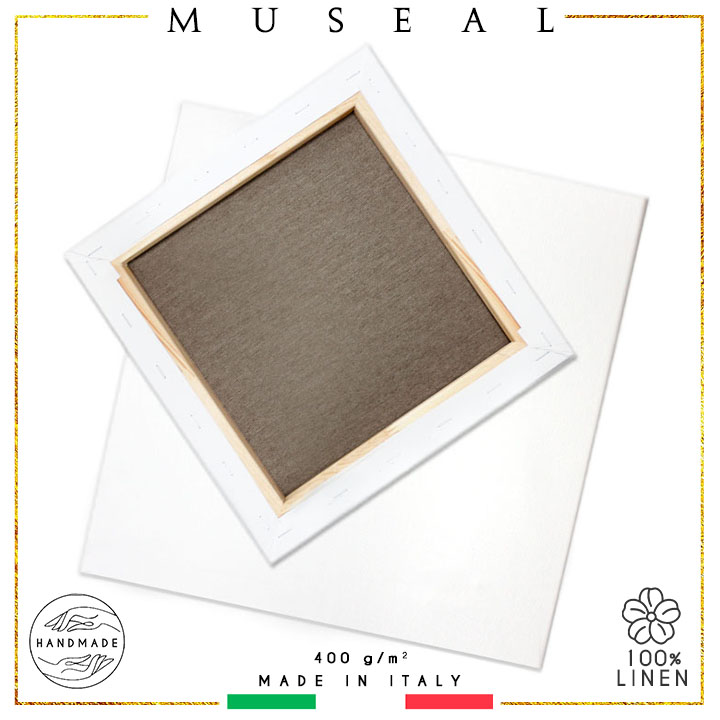 Laneno slikarsko platno na okvirju MUSEAL | različne dimenzije