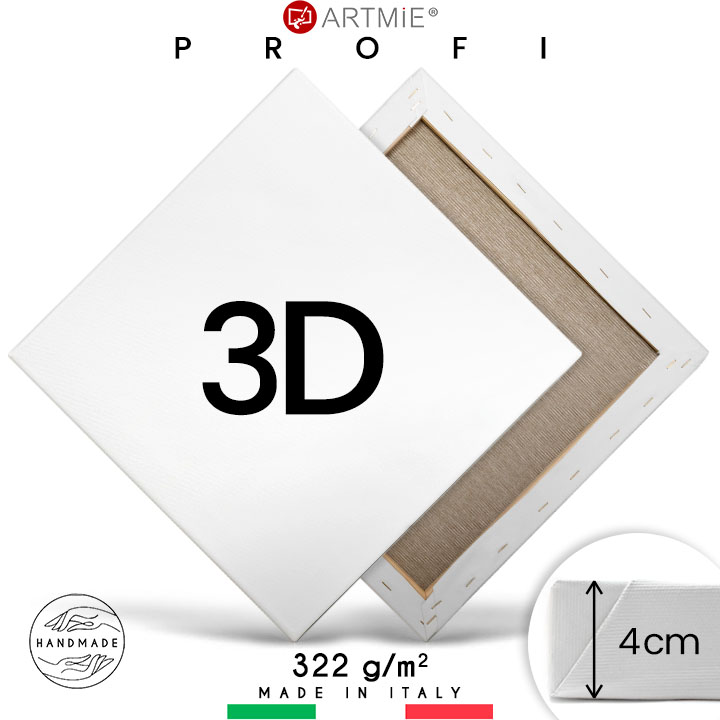 3D Slikarsko platno na okvirju PROFI | različne dimenzije