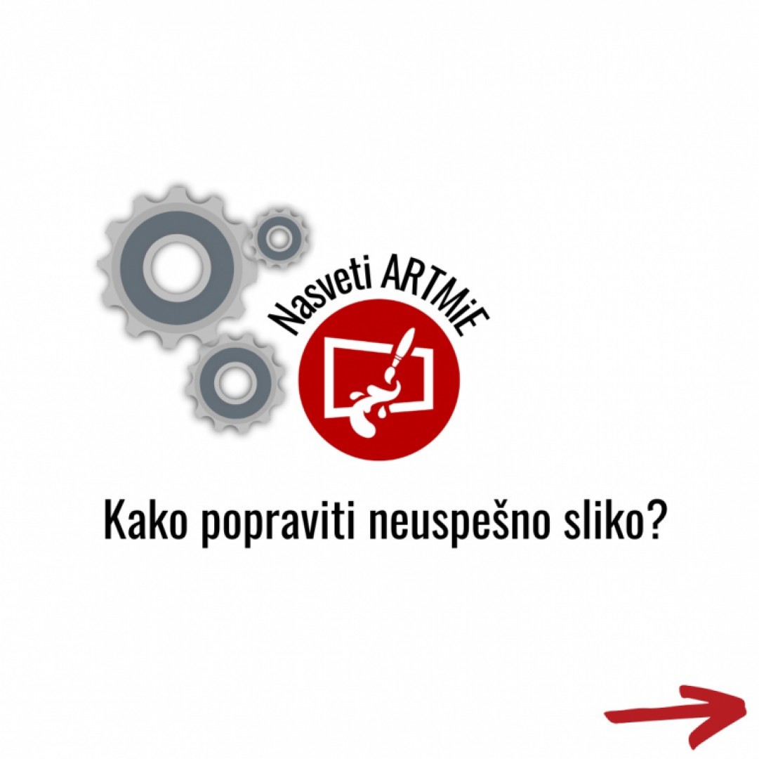 Kako popraviti neuspešno poslikano sliko?