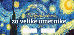 Darilni BON - Čudovito darilo za umetnike