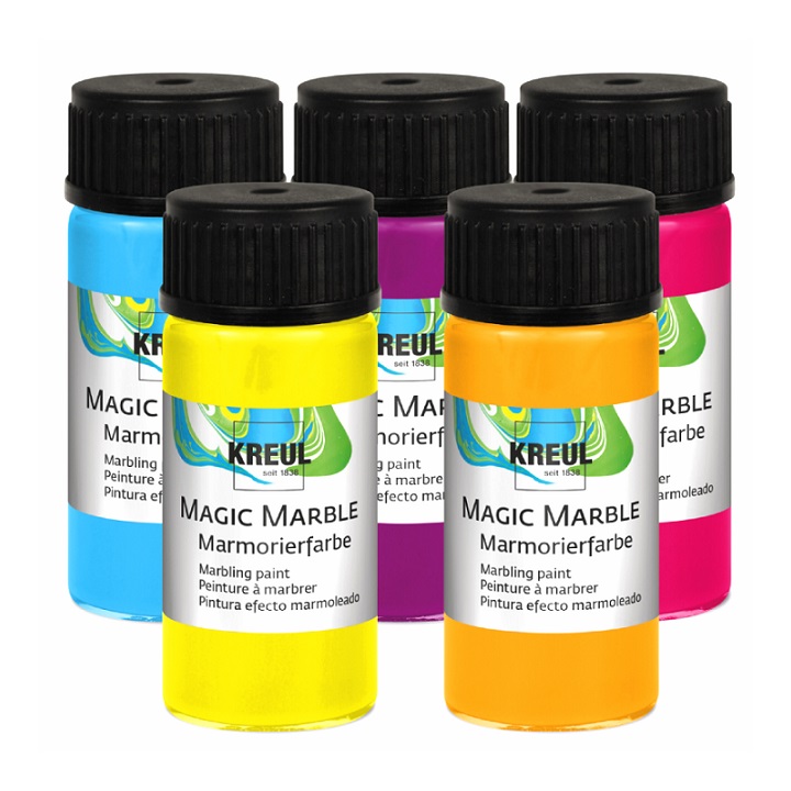 Barve za marmorni efekt HOBBY Line Magic Marble Metalic 20 ml | različni odtenki