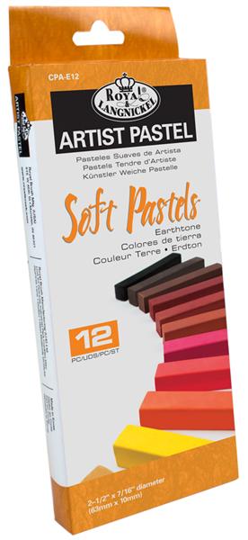 Suhi pasteli - Royal & Langnickel SET12  glinene barve 