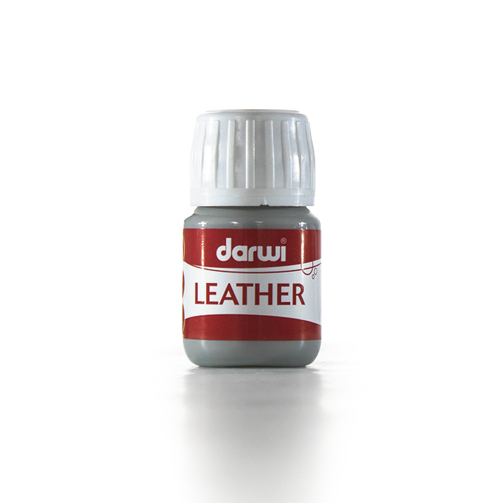 Leather barve za kožo 30 ml - ledeno siva