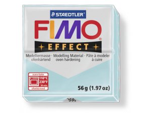 Fimo masa za modeliranje FIMO Effect za termalno obdelavo - 56 g - Kristalno modra