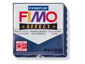 Fimo masa za modeliranje FIMO Effect za termalno obdelavo - 56 g - Metalik modra