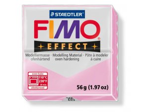 Fimo masa za modeliranje FIMO Effect za termalno obdelavo - 56 g - Pastelna roza