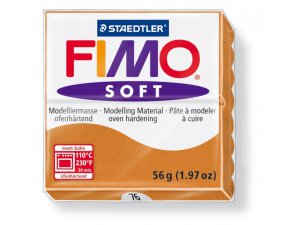 Fimo masa FIMO Soft za termalno obdelavo - 56 g - Konjak