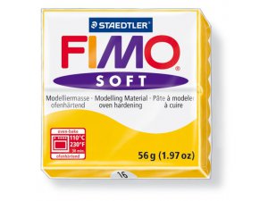 Fimo masa FIMO Soft za termalno obdelavo - 56 g - Oker