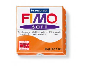 Fimo masa FIMO Soft za termalno obdelavo - 56 g - Oranžna