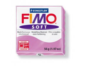 Fimo masa FIMO Soft za termalno obdelavo - 56 g - Svetlo vijolična