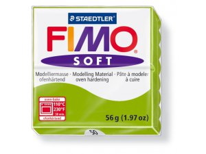 Fimo masa FIMO Soft za termalno obdelavo - 56 g - Svetlo zelena