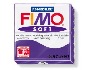 Fimo masa FIMO Soft za termalno obdelavo - 56 g - Vijolična