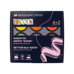 Set barv Decola za batik tehniku - 8 deli