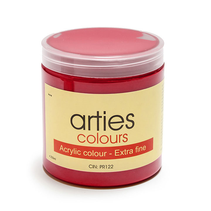 Akrilna barva Arties Colours 250 ml - Cadmium Red Middle - Hue