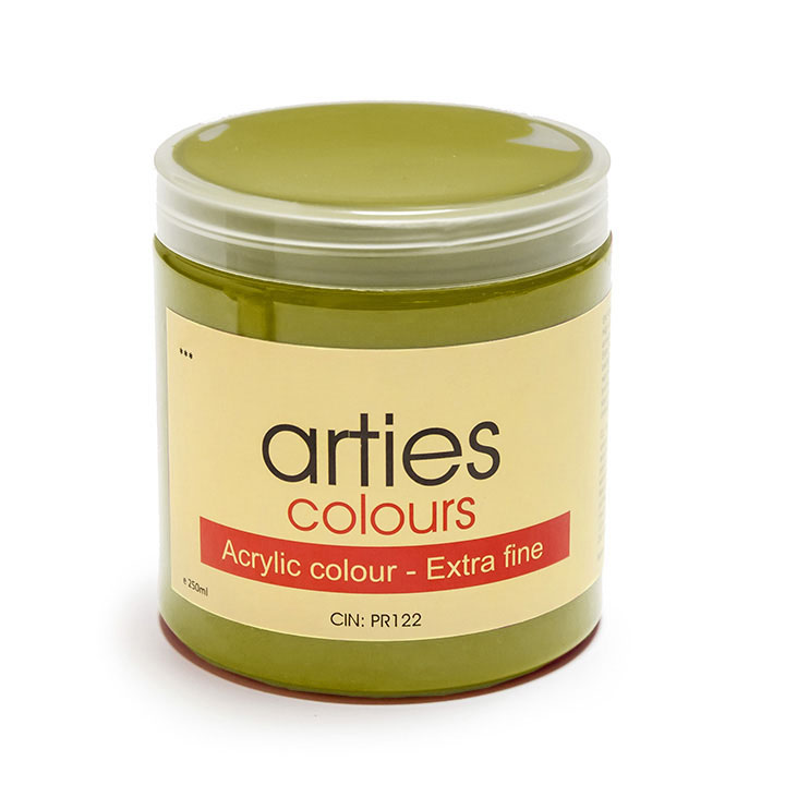 Akrilna barva Arties Colours 250 ml - Green Gold