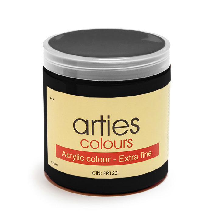 Akrilna barva Arties Colours 250 ml - Mars Black