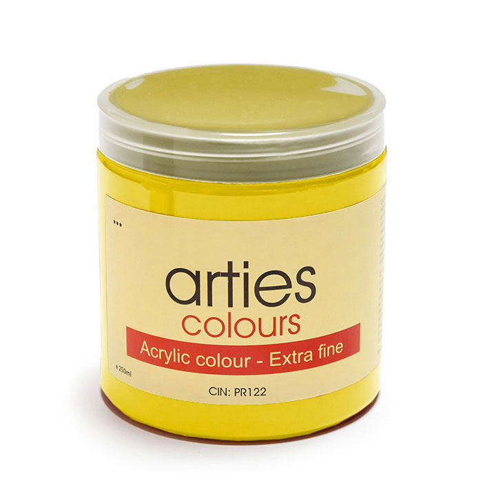 Akrilna barva Arties Colours 250 ml - Naples Yellow Light - Hue
