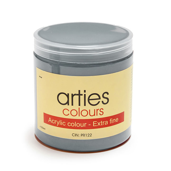 Akrilna barva Arties Colours 250 ml - Neutral Grey