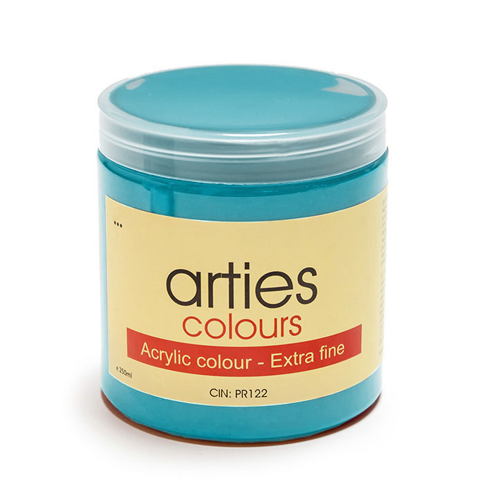Akrilna barva Arties Colours 250 ml - Turquoise