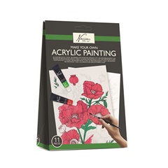 Akrilni slikarski set - Rože