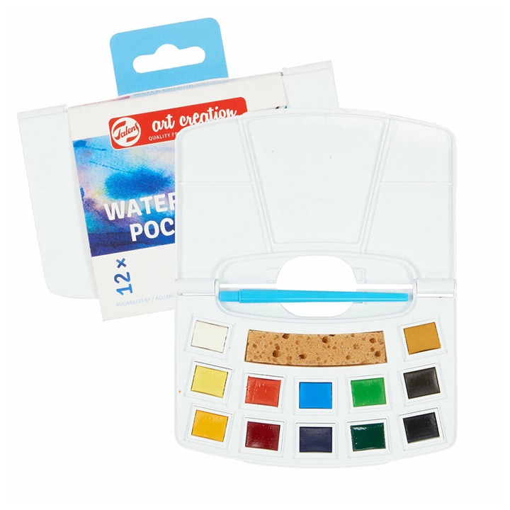 Akvarelne barve v praktičnem pakiranju ArtCreation / 12 kosov