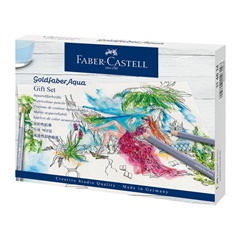 Akvarelne barvice Goldfaber aqua Faber-Castell darilni set