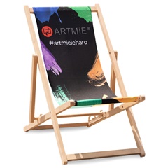 ARTMIE Leseni vrtni ležalnik