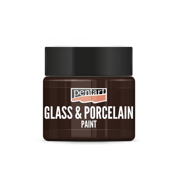 Barva za steklo in porcelan PENTART - 30 ml | brown Barva za steklo in porcelan PENTART - 30 ml | brown