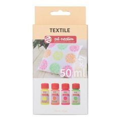 Barve za tekstil Talens Art Creation Neon / set 4 x 50 ml