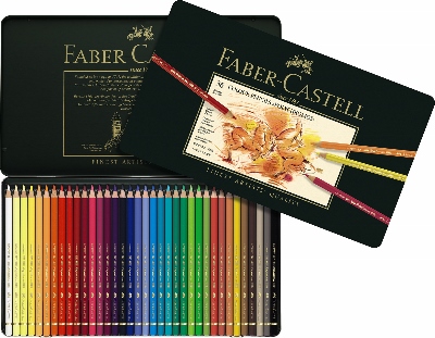 Barvice Polychromos set - 36 kom - kovinska embalaža