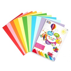 Barvni kartoni A4 - komplet 100 kosov