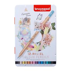 Barvni svinčniki Bruynzeel pastelni odtenki 12 kosov
