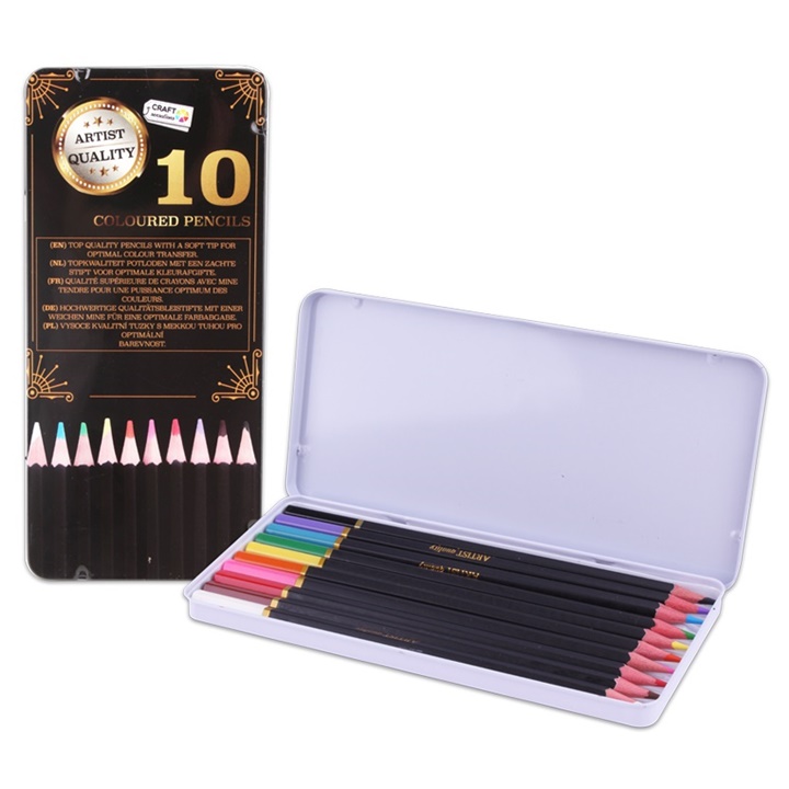 Barvni svinčniki Craft Sensations – 10 kosov
