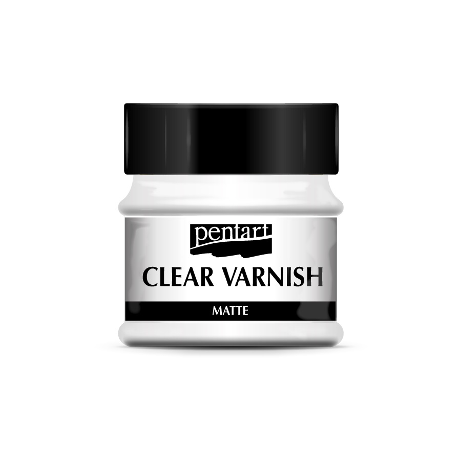 Brezbarvni lak mat Pentart 100 ml