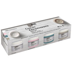 Chalk paint barva Kreul Basic set 4 x 150 ml